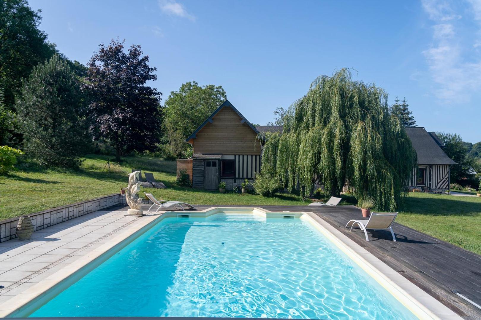 L'Herbe Haute Honfleur Bagian luar foto